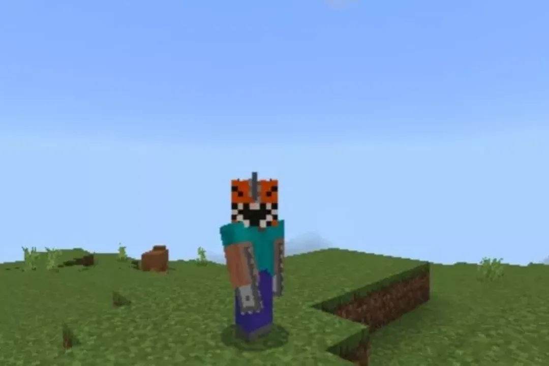Мод на Аниме Человек Бензопила для Minecraft PE