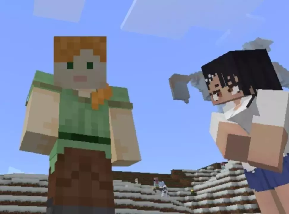 Мод на Аниме Девушек для Minecraft PE