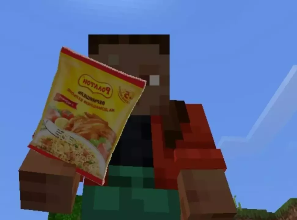 Текстуры Бомжа для Minecraft PE