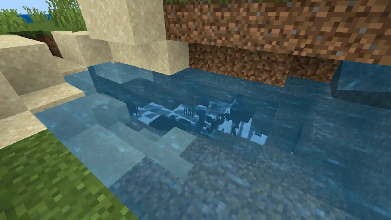 Вода из текстур Xray для Майнкрафт ПЕ