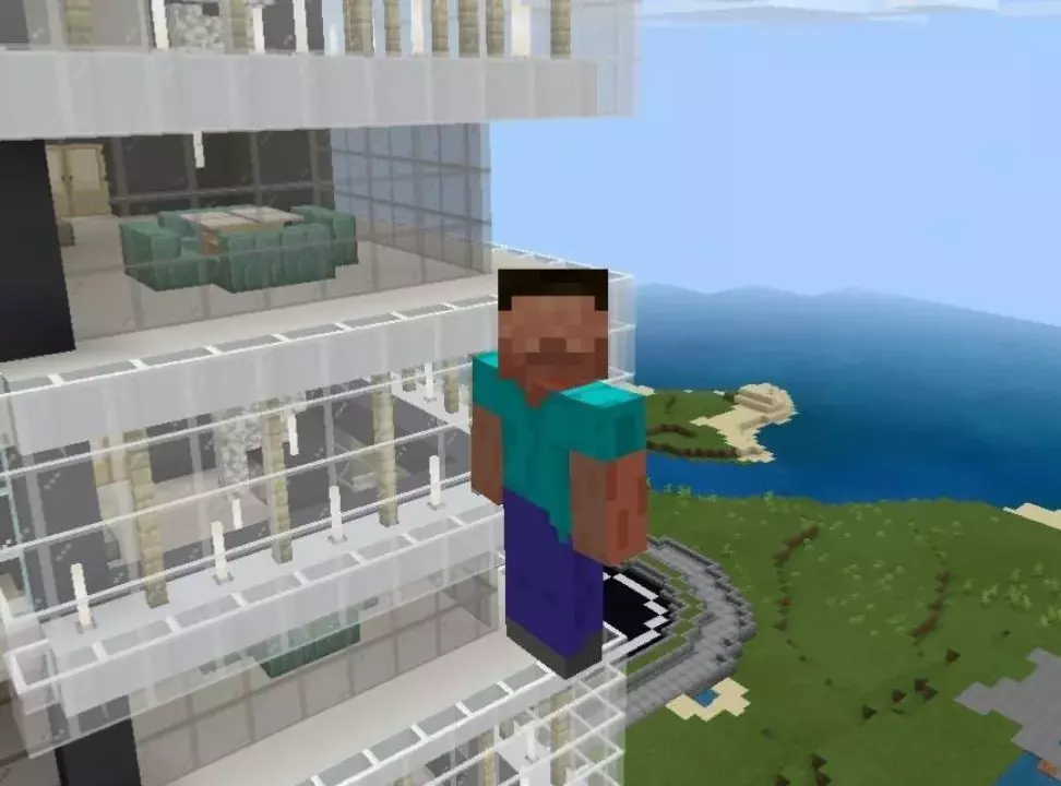 Карта на Большой Город для Minecraft PE