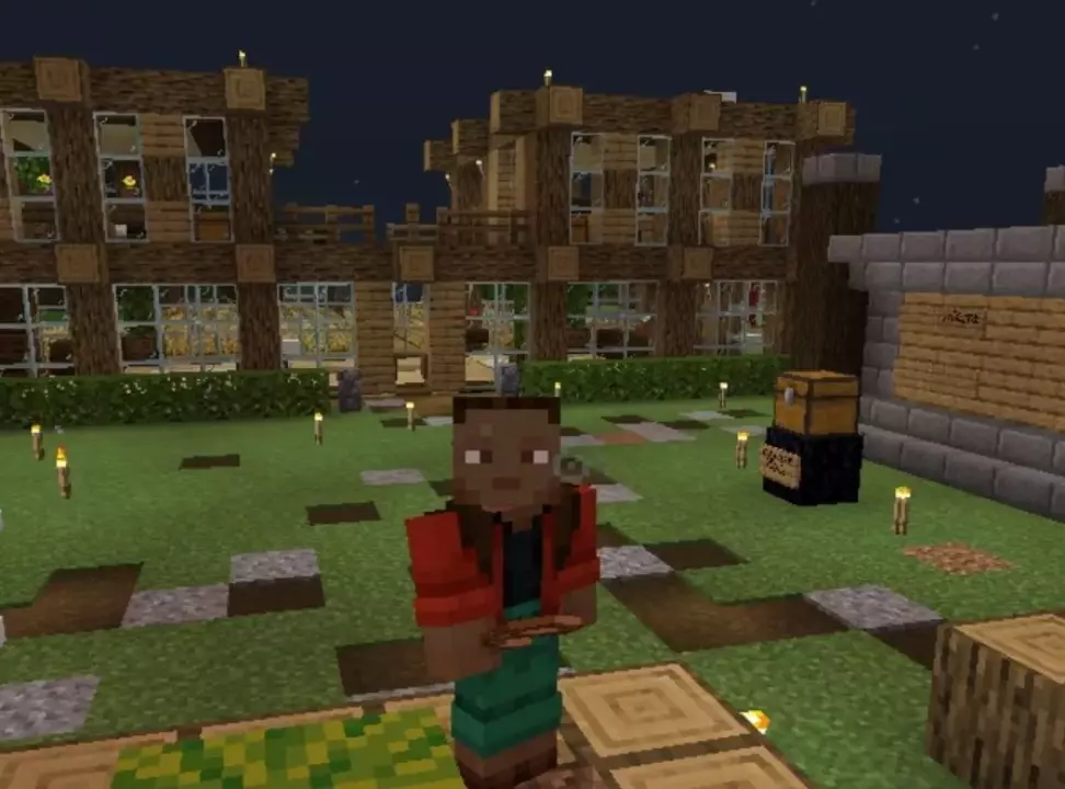 Карта на Город Ютуберов для Minecraft PE