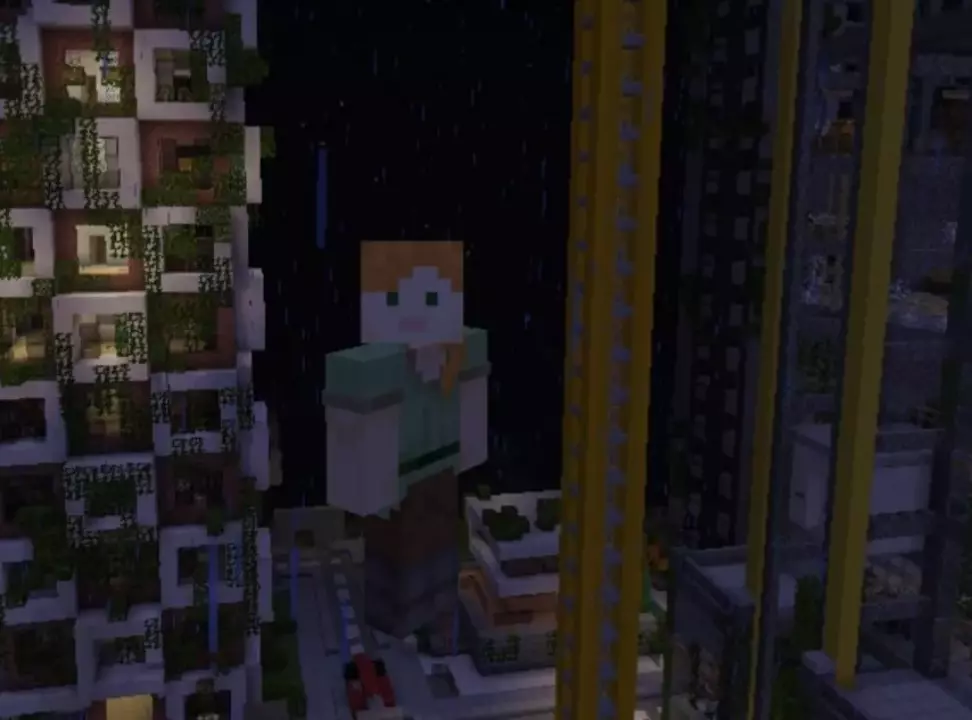 Карта на Город Зомби Апокалипсис для Minecraft PE