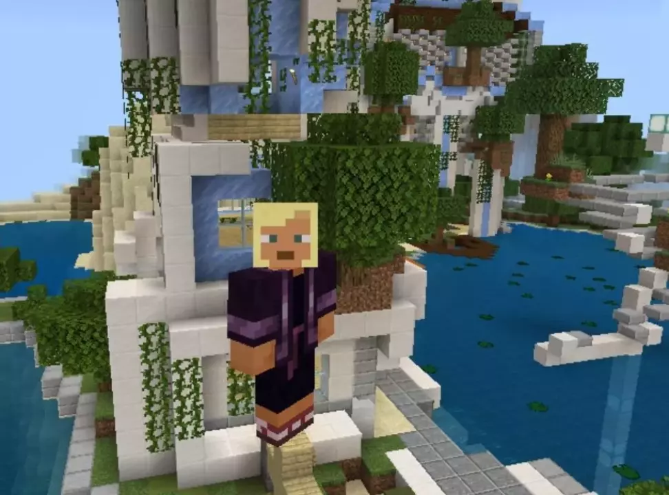 Карта на Разрушенный Город для Minecraft PE