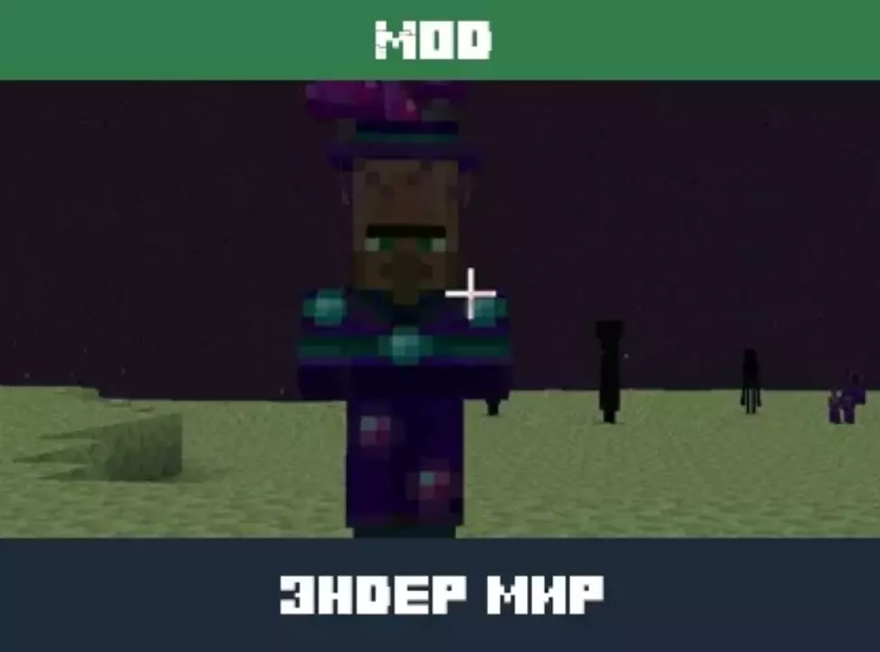 Мод на Эндер Мир для Minecraft PE