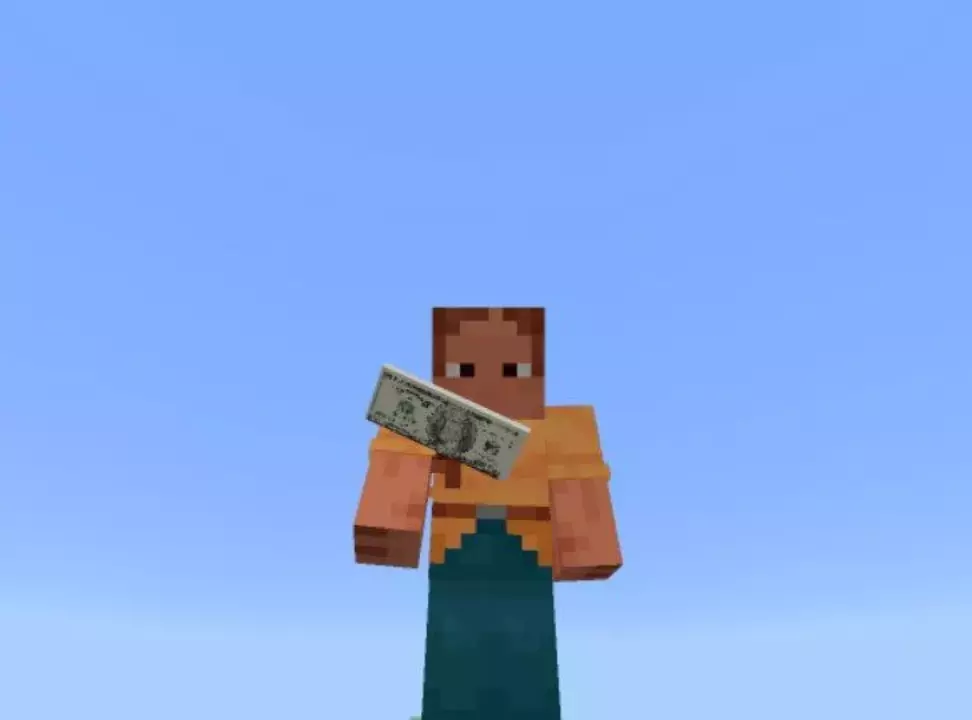 Мод на Доллары для Minecraft PE