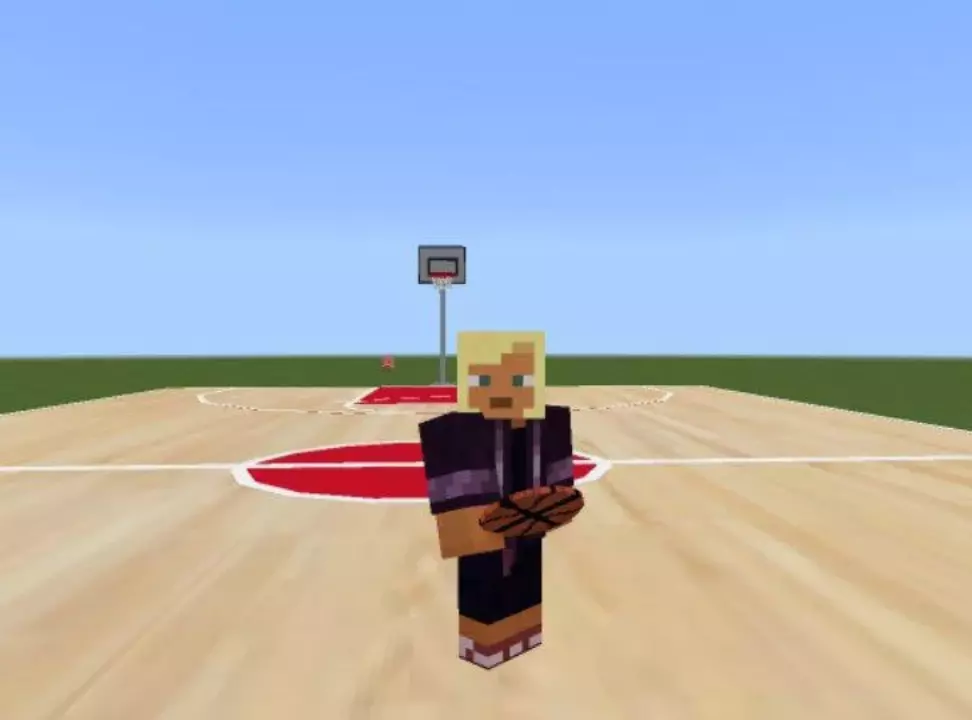 Мод на Баскетбол для Minecraft PE