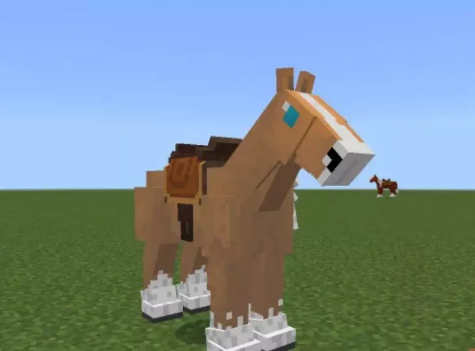 Мод на Конный Спорт для Minecraft PE