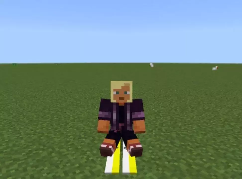 Мод на Лыжи для Minecraft PE