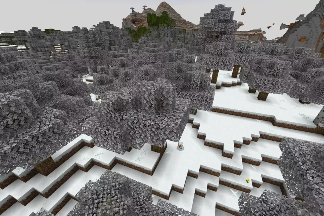 Текстуры Зимы для Minecraft PE