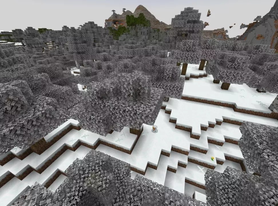 Текстуры Зимы для Minecraft PE