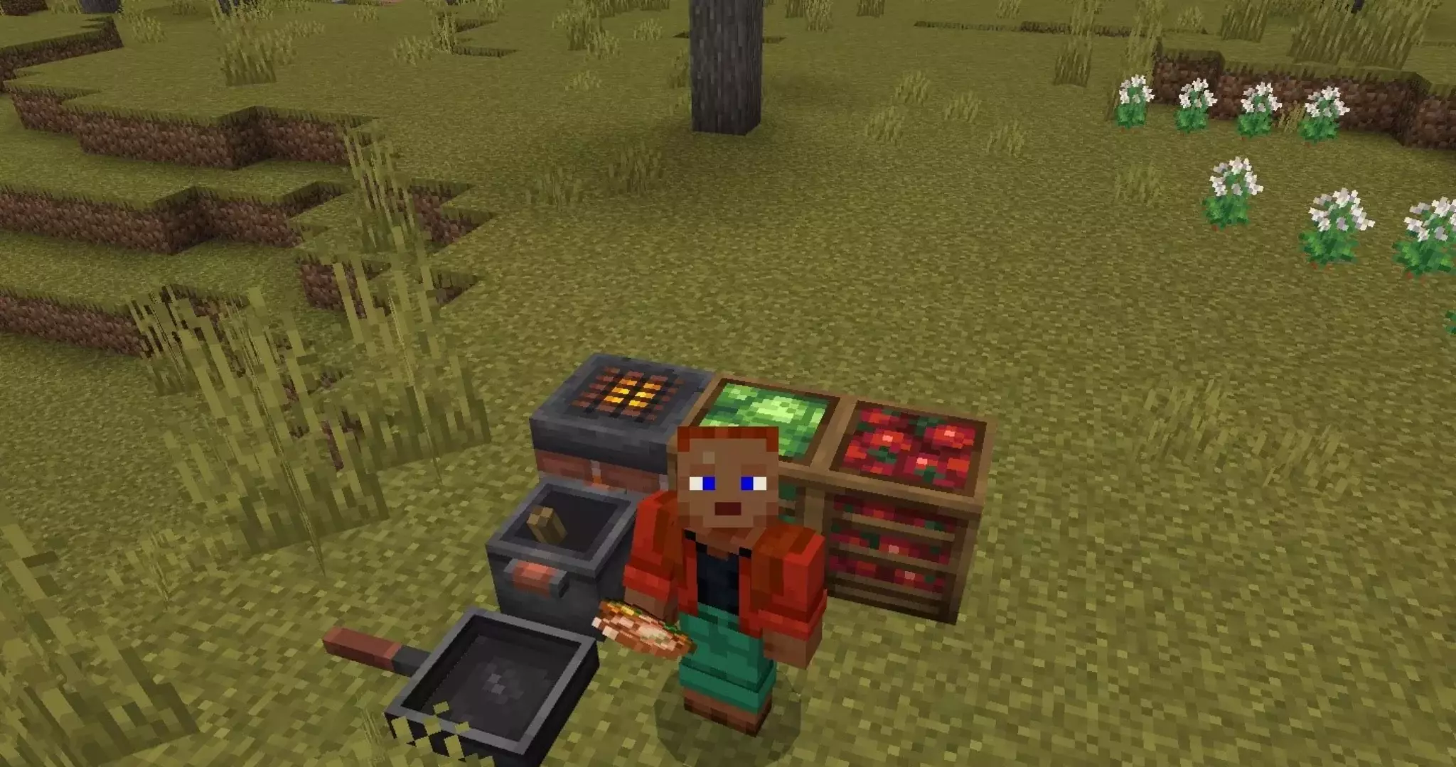 Мод на Готовку Еды для Minecraft PE