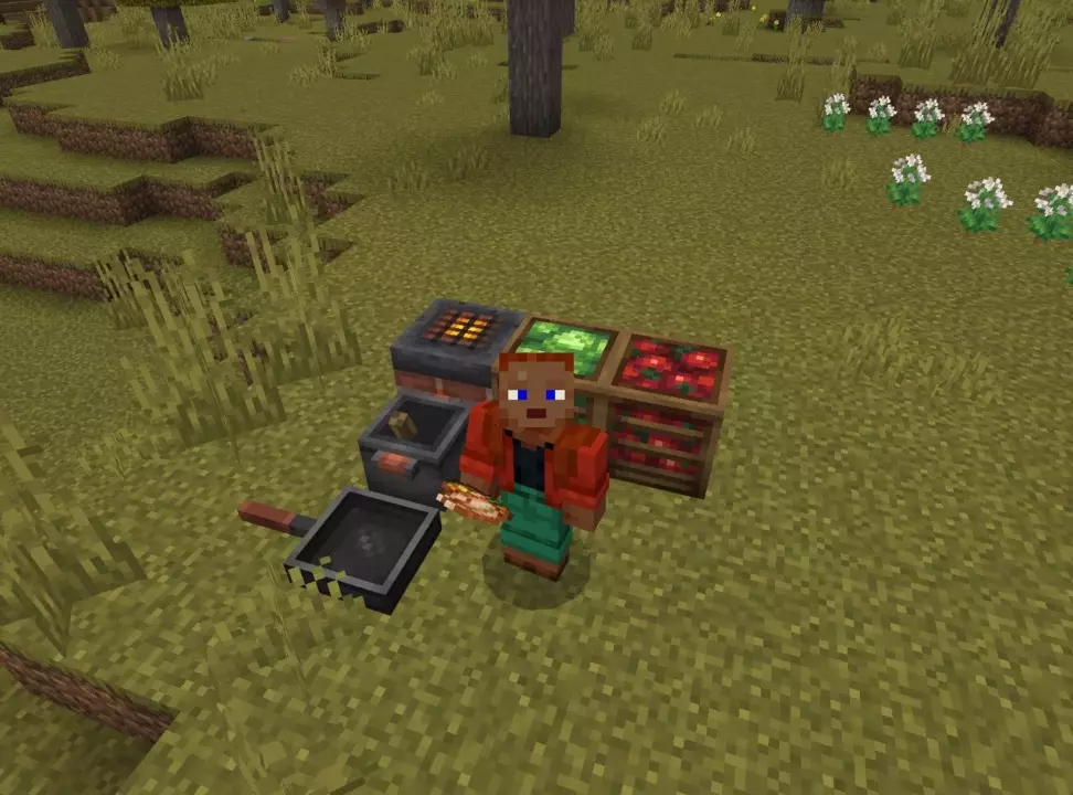 Мод на Готовку Еды для Minecraft PE