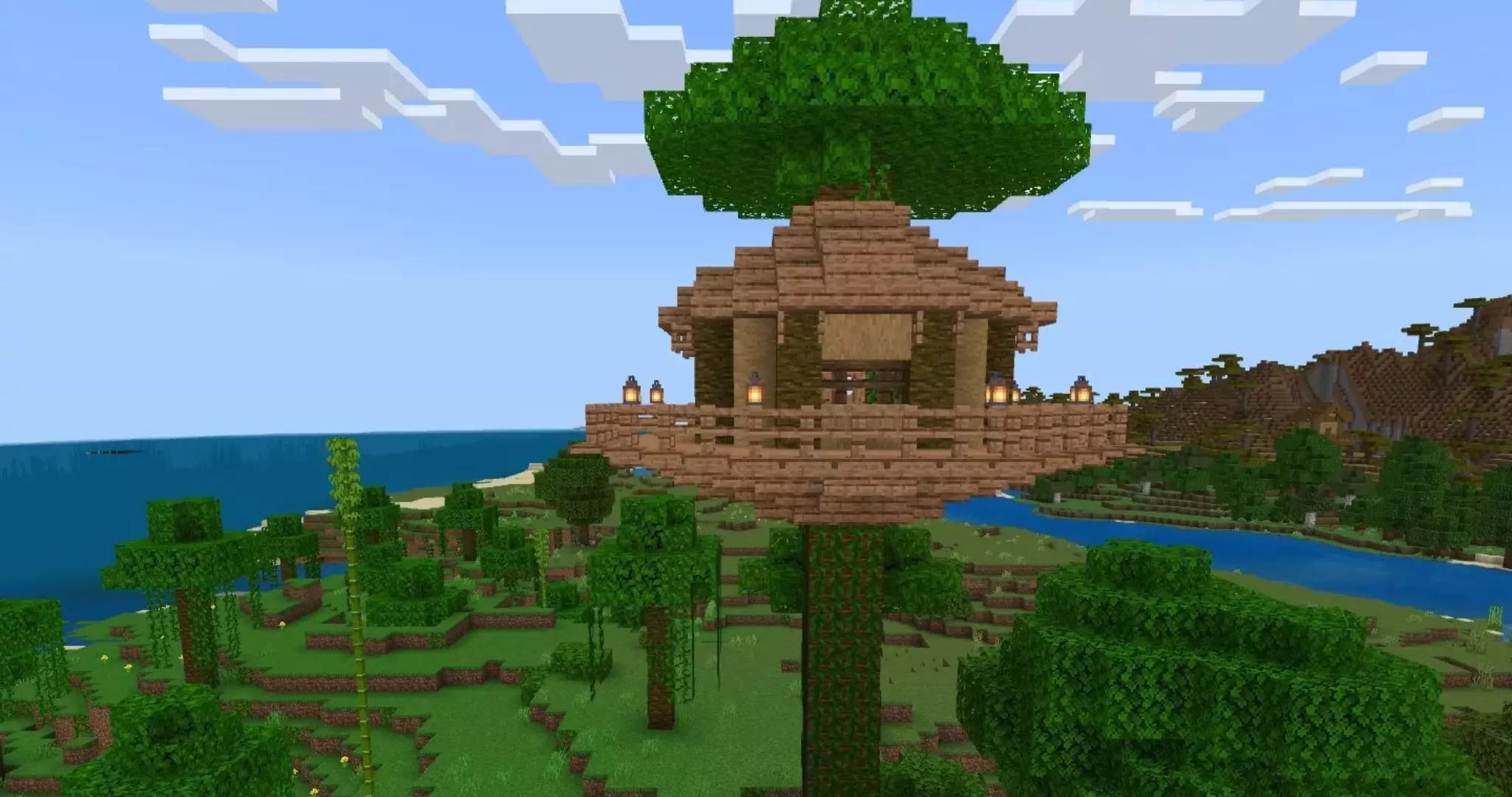 Мод на Структуры для Minecraft PE