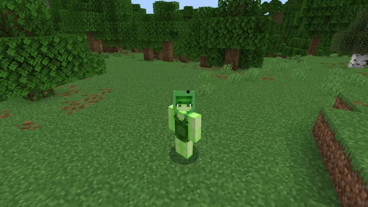 Скин для Мода на Слайма для Minecraft PE