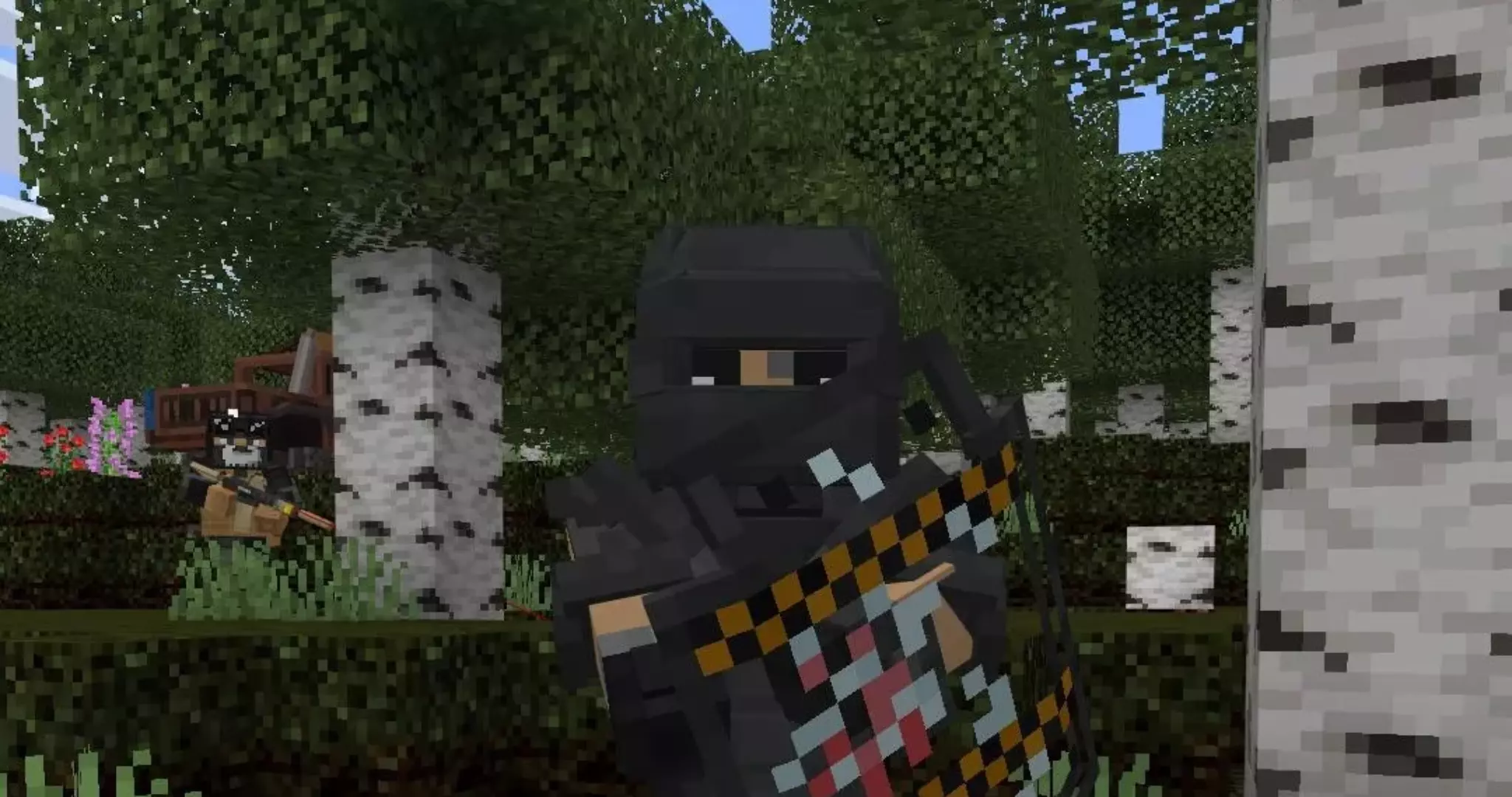 Скачать Мод на броню апокалипсиса для Minecraft PE