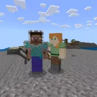Скачать Мод на фейк игрока для Minecraft PE