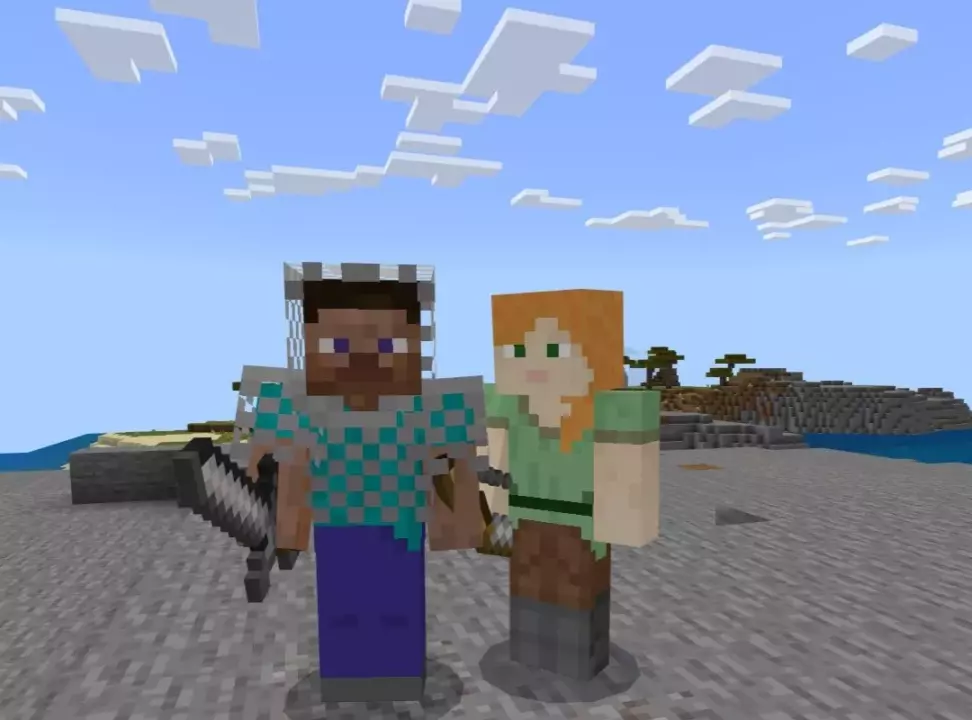 Скачать Мод на фейк игрока для Minecraft PE