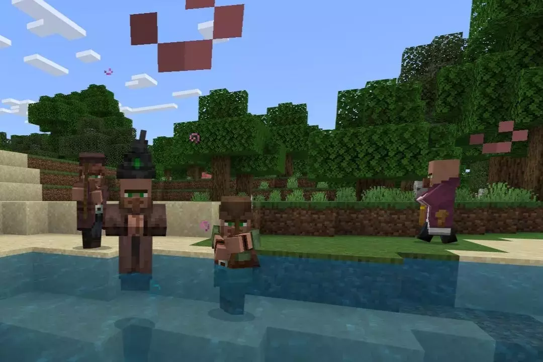 Скачать Мод на новых жителей для Minecraft PE