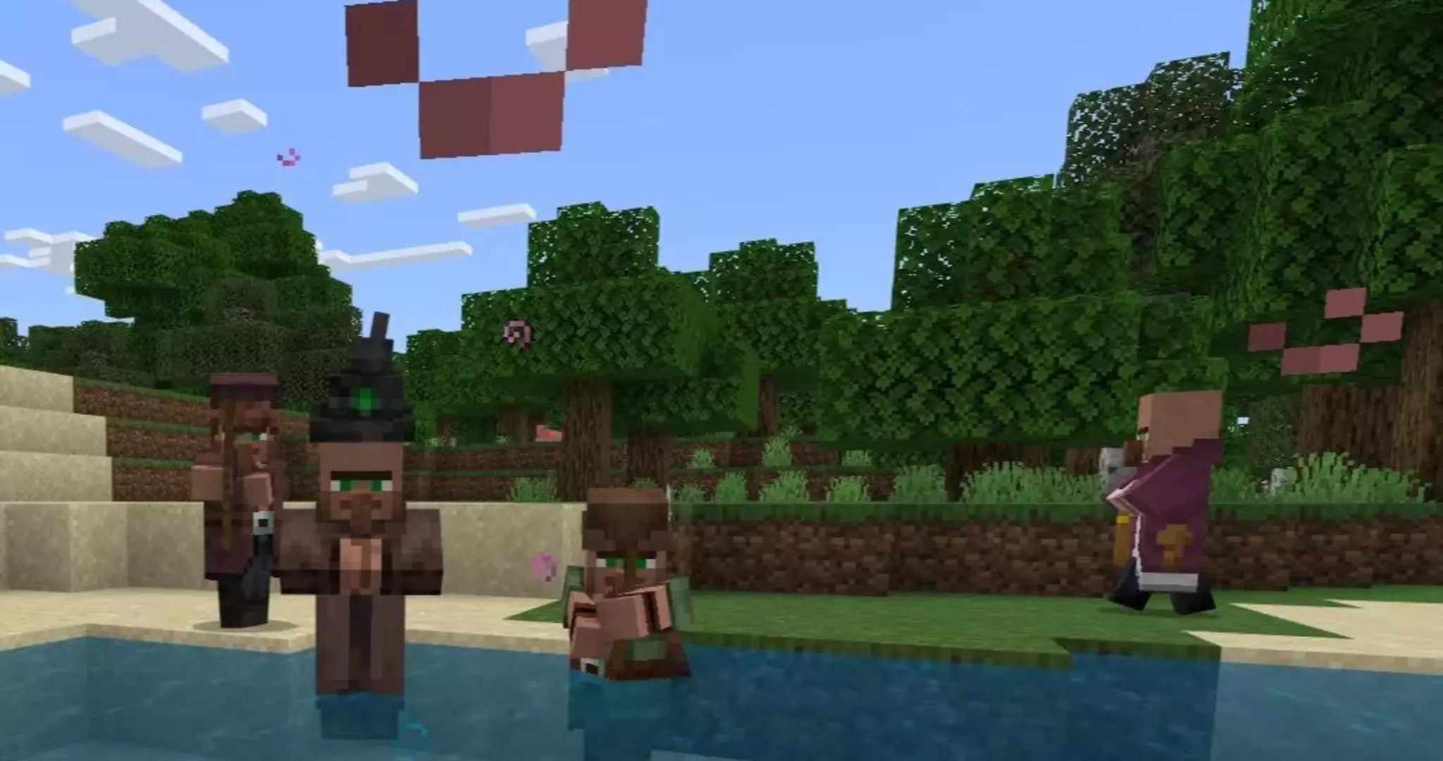 Скачать Мод на новых жителей для Minecraft PE