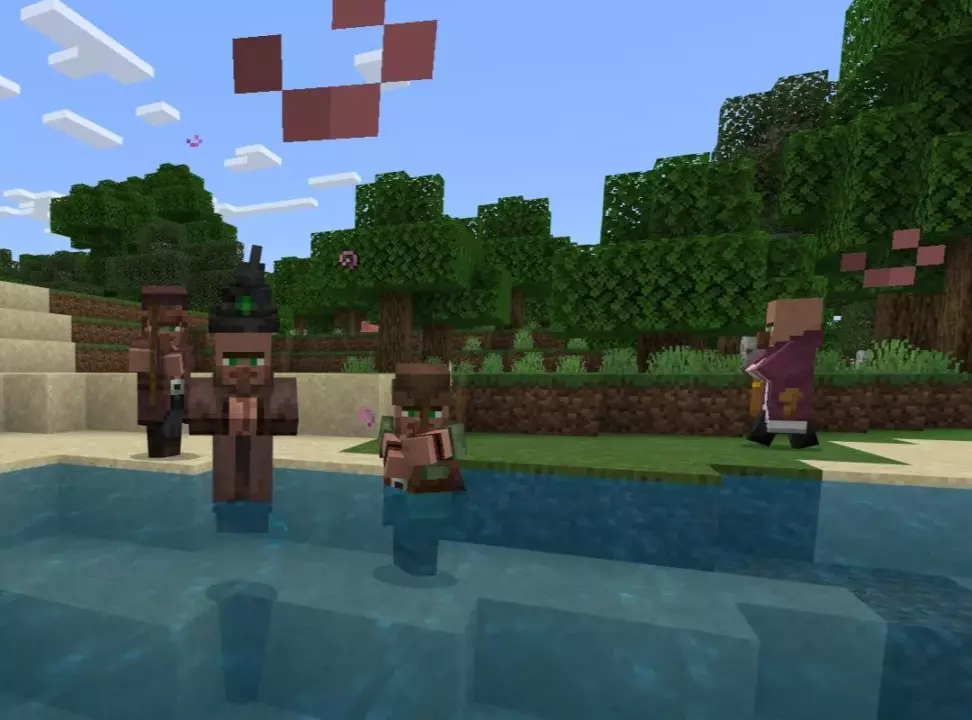 Скачать Мод на новых жителей для Minecraft PE