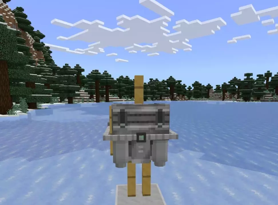 Скачать Мод на реактивный ранец для Minecraft PE