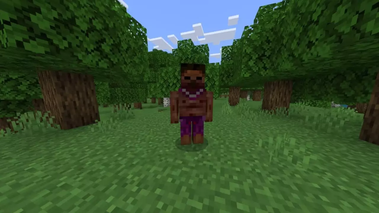 Вожак для мода на каннибалов для Minecraft PE