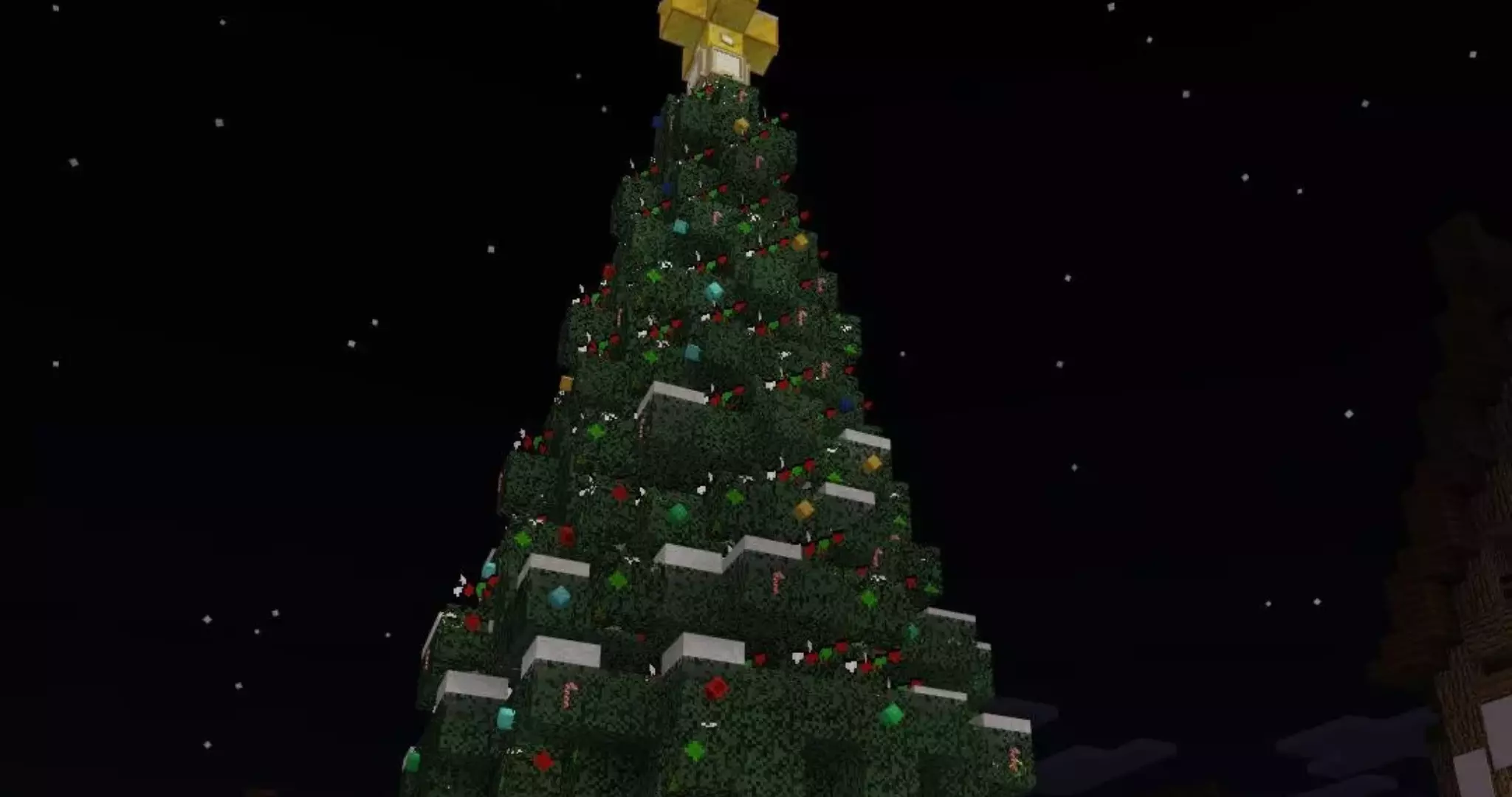 Скачать Карту на Новый год для Minecraft PE