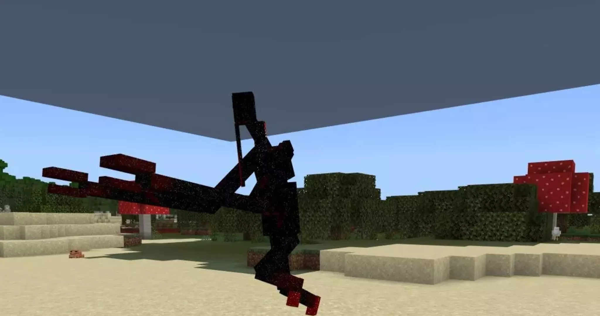 Скачать Мод на Man From The Fog для Minecraft PE