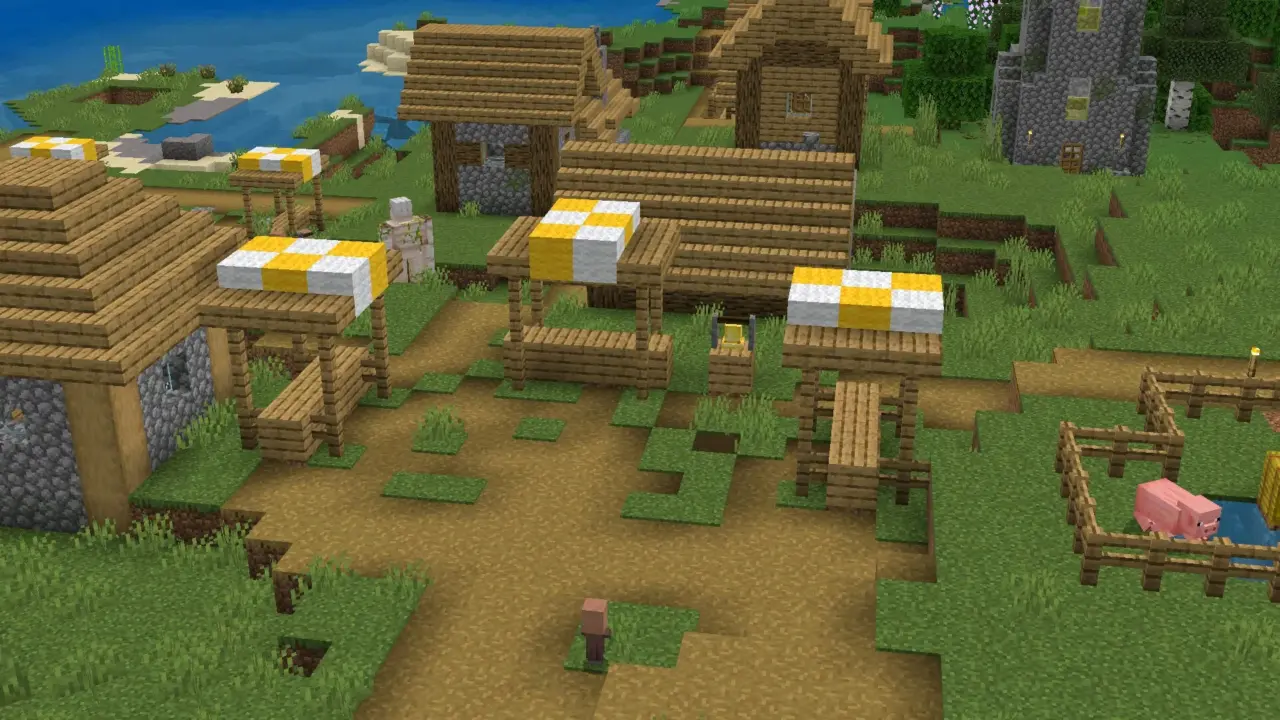 Рынок из мода на Приближение в Майнкрафт ПЕ