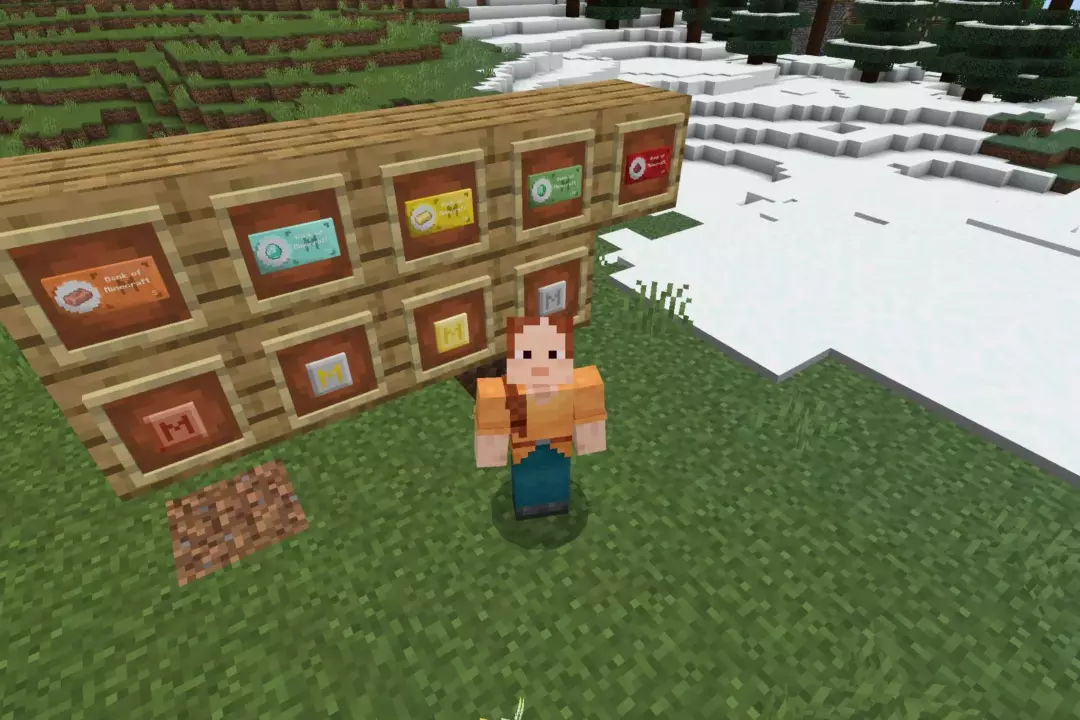 Скачать Мод на Банк для Minecraft PE