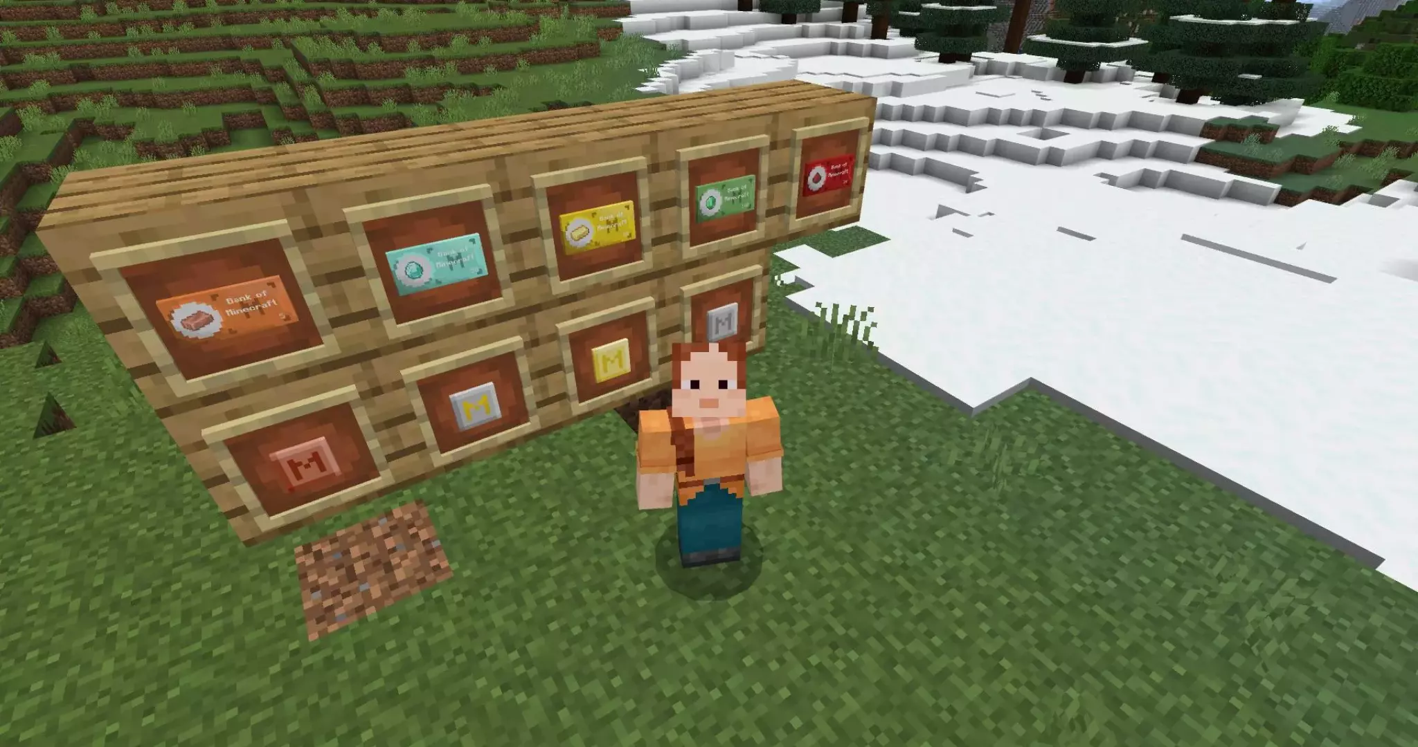 Скачать Мод на Банк для Minecraft PE
