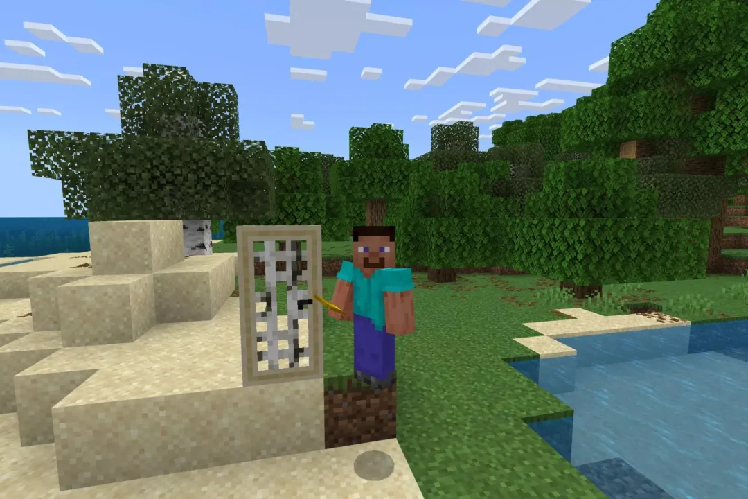 Скачать Мод на Пароль и Двери для Minecraft PE