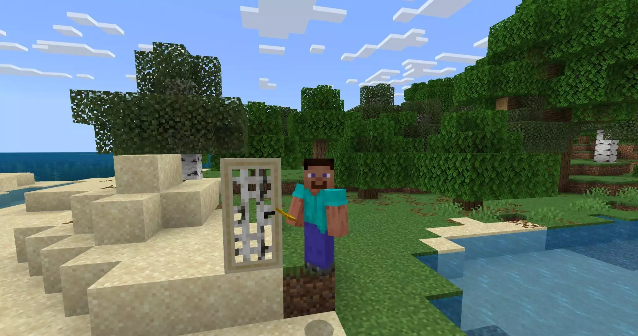 Скачать Мод на Пароль и Двери для Minecraft PE
