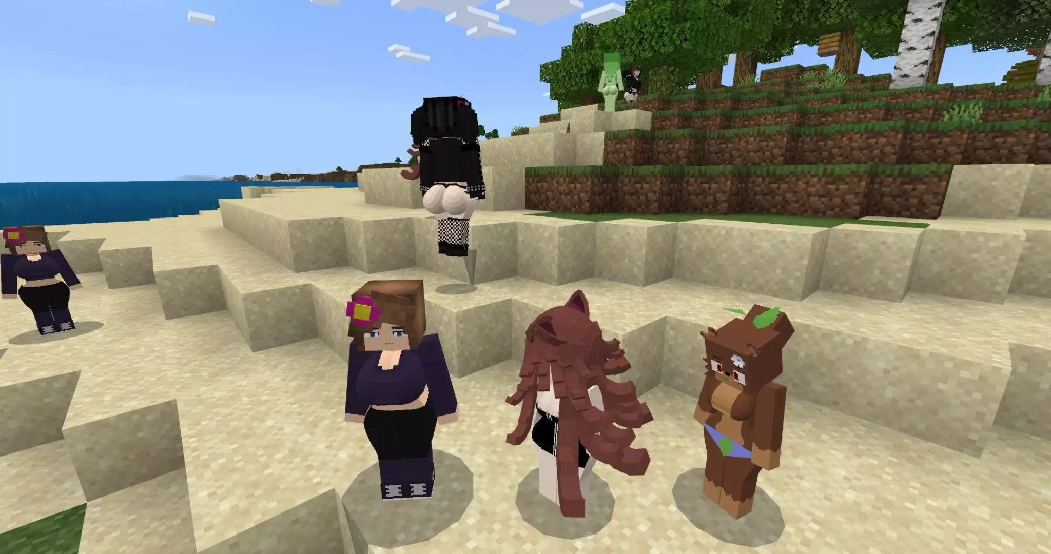 Скачать Мод на Секс с Аниме Девушками для Minecraft PE