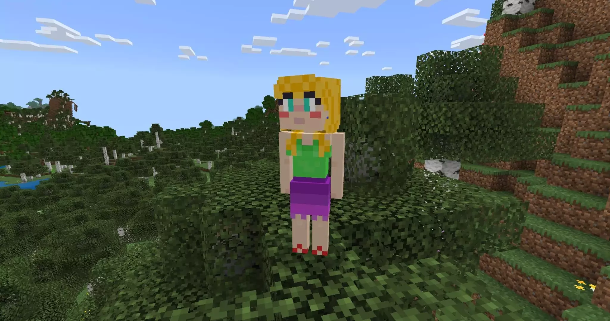 Скачать Мод на Женщин для Minecraft PE