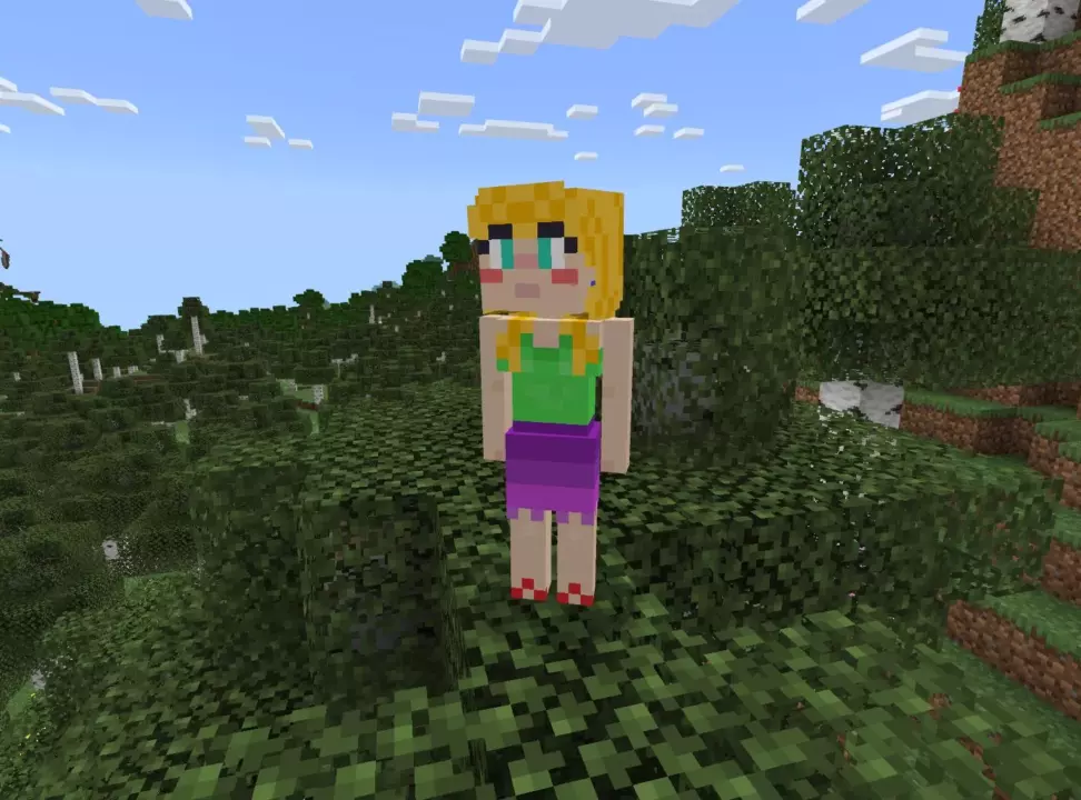 Скачать Мод на Женщин для Minecraft PE