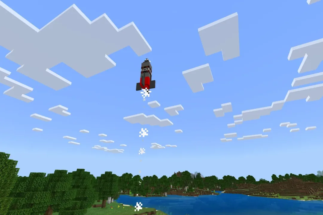 Скачать Мод на Баллистические Ракеты для Minecraft PE