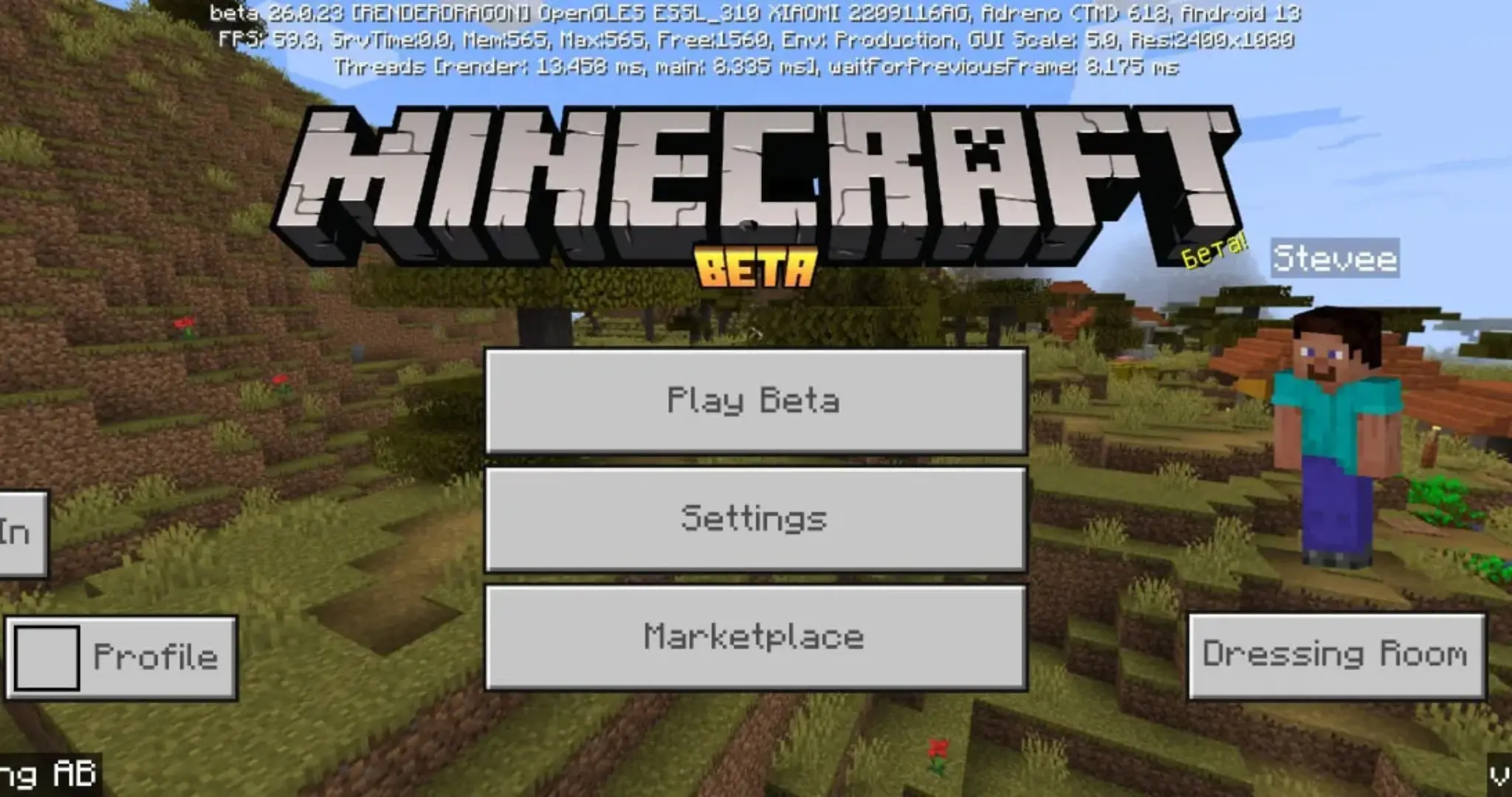 Minecraft 26.0.23 Preview — первое обновление нового цикла Bedrock Edition