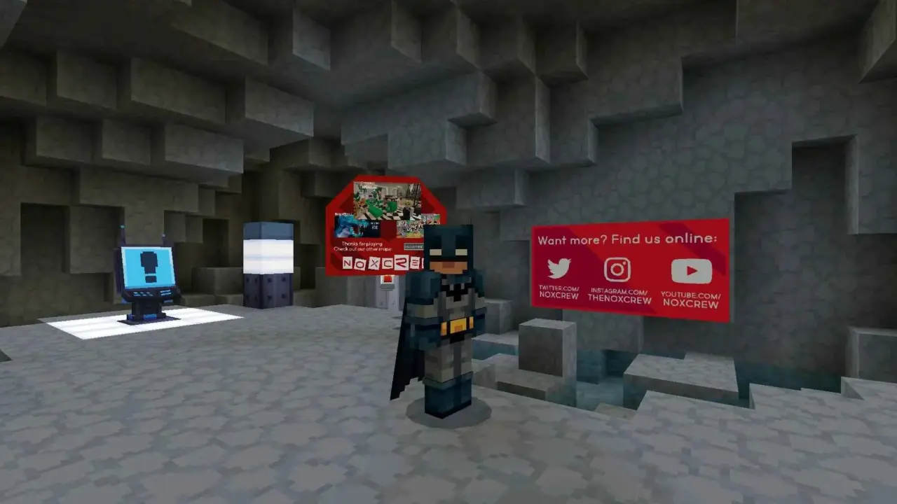 Бэтмен из модов на Майнкрафт 1.26 и 1.26.0