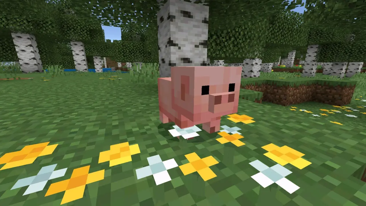 Поросенок в Майнкрафт 26