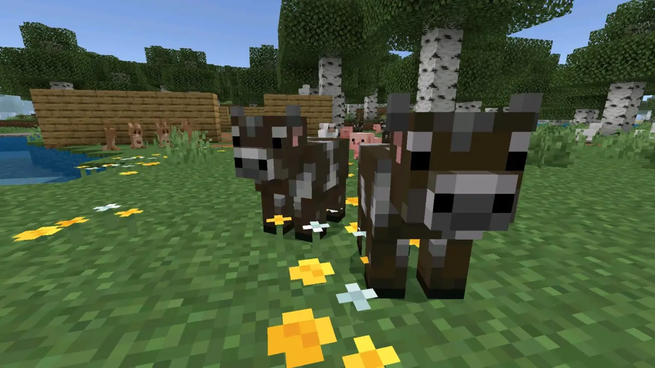 Телята в Майнкрафт 26