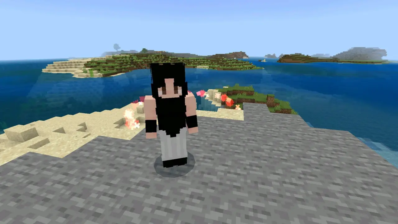 Боец из мода Jujutsu Kaisen для Майнкрафт ПЕ