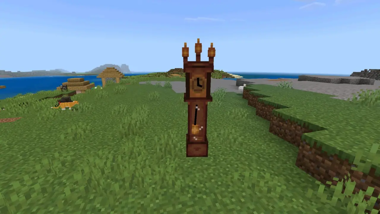 Часы из мода на странные дела для Майнкрафт ПЕ