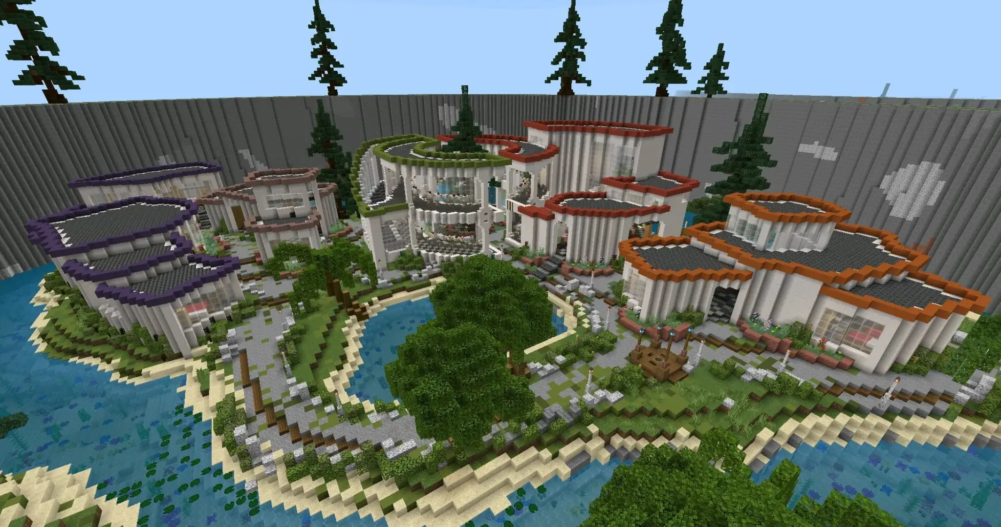 Скачать Карту на Прятки и Убийства для Minecraft PE