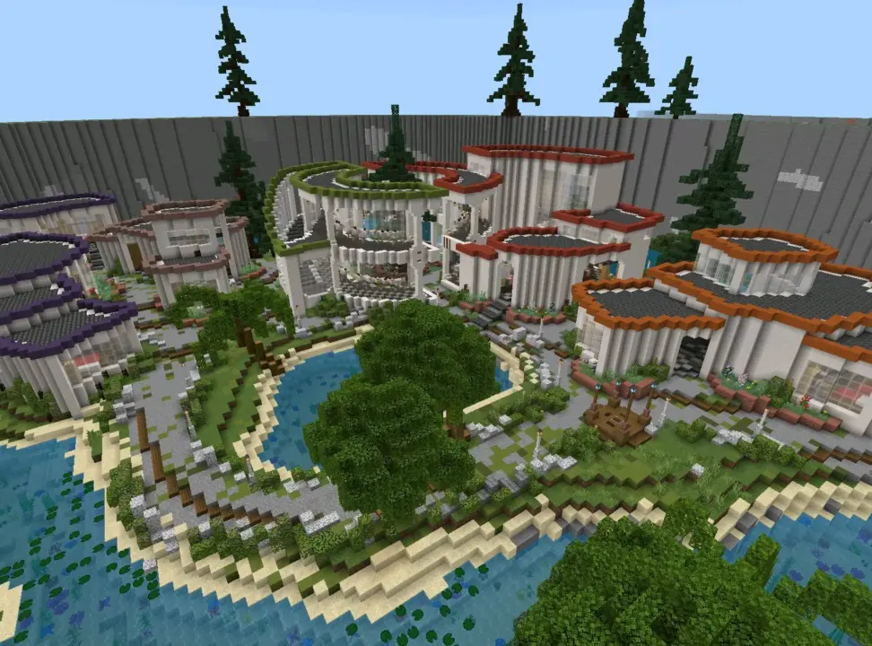 Скачать Карту на Прятки и Убийства для Minecraft PE