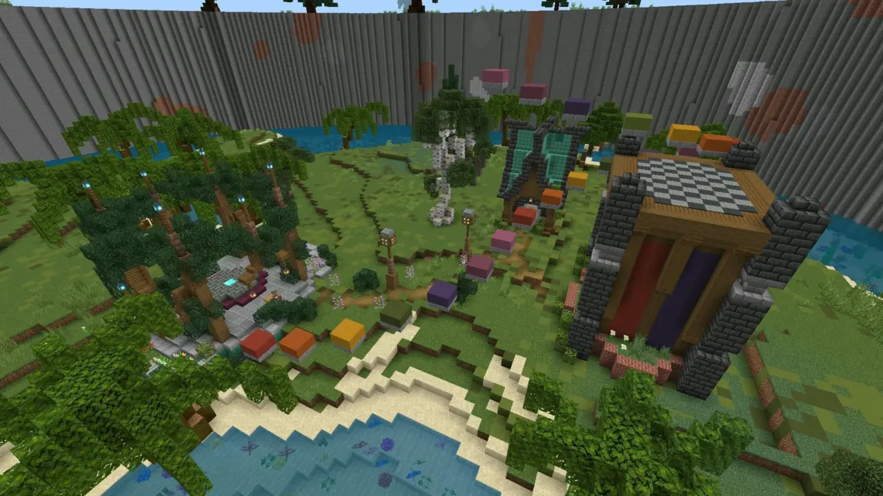 Хаб из Карты на Прятки и Убийства для Майнкрафт ПЕ