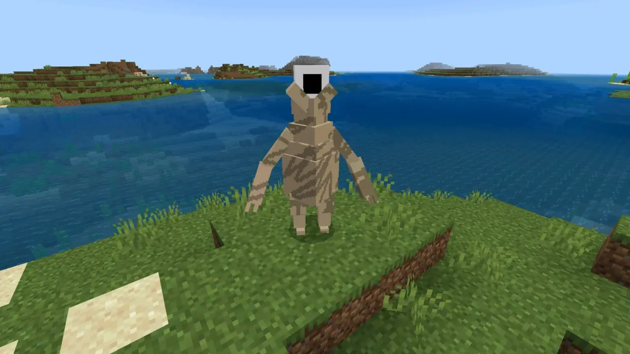 Моб из мода Jujutsu Kaisen для Майнкрафт ПЕ