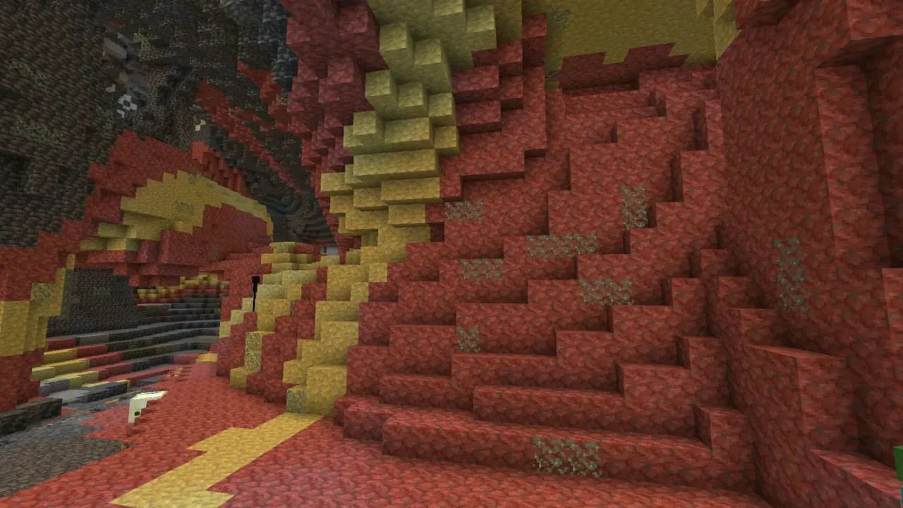 Серная пещера из Майнкрафт 26.20.24 / 1.26.20.24