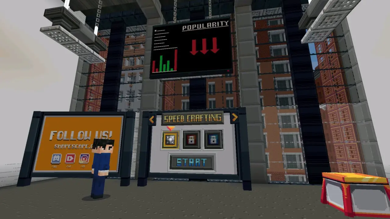 Старт из Карты тайкун для Minecraft PE